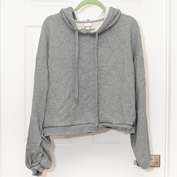 a new day Tops - Slouchy cropped hoodie, XL